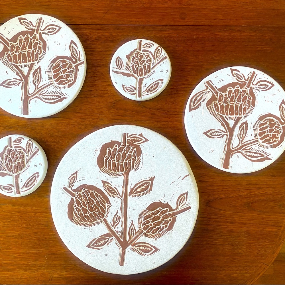 West Elm “Ceramic Matters” special edition art plates - 3 sizes SOLD OUT